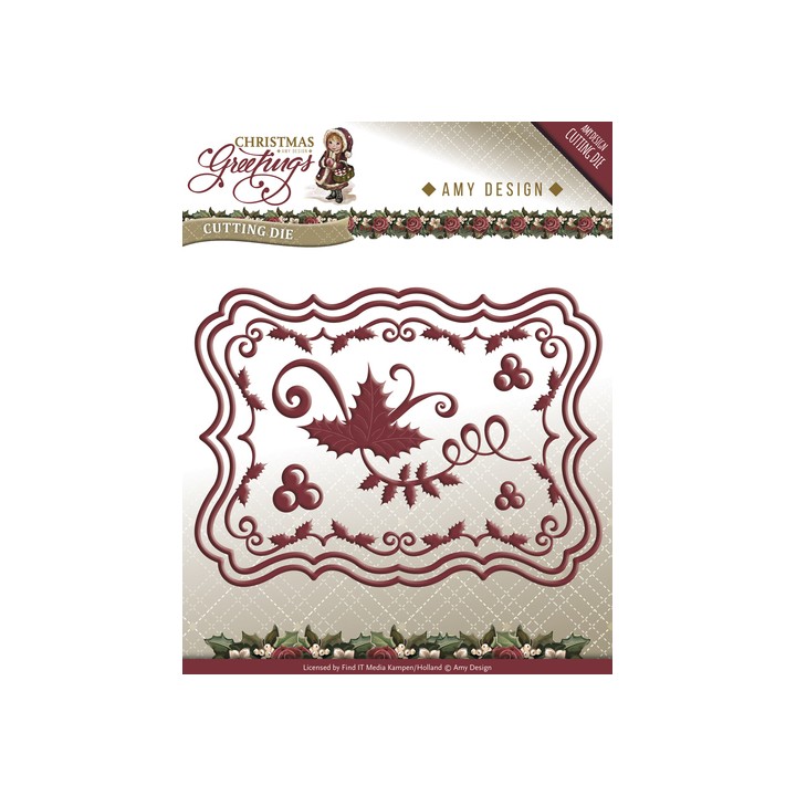 (ADD10066)Die - Amy Design - Christmas Greetings - Christmas Car