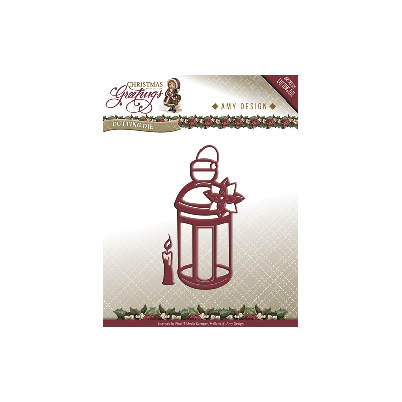(ADD10070)Die - Amy Design - Christmas Greetings - Lantern