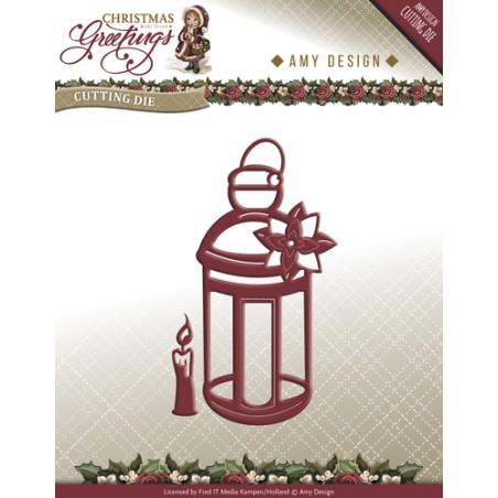 (ADD10070)Die - Amy Design - Christmas Greetings - Lantern