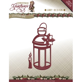 (ADD10070)Die - Amy Design - Christmas Greetings - Lantern