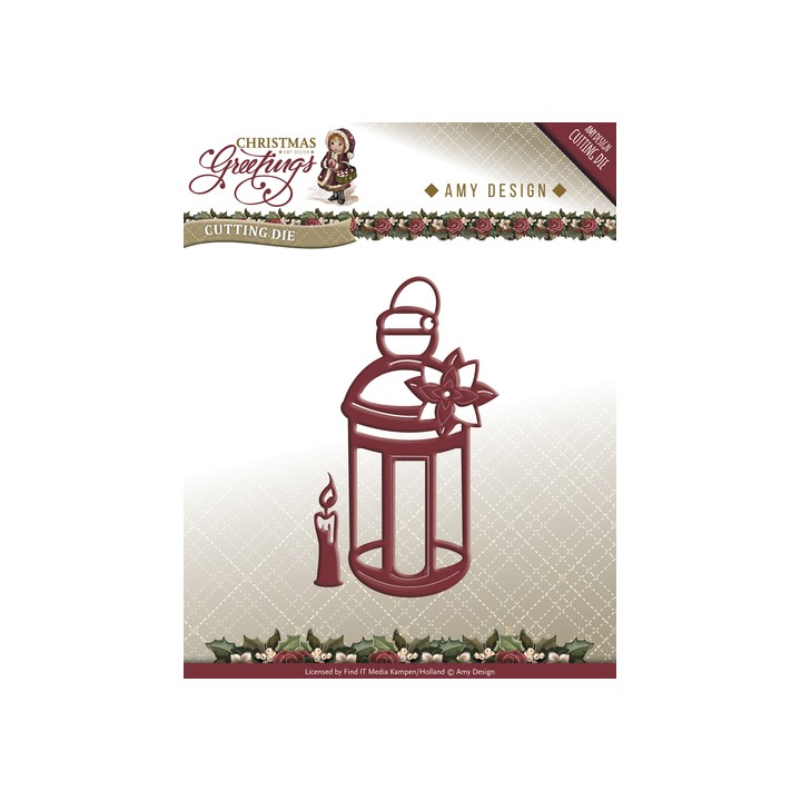 (ADD10070)Die - Amy Design - Christmas Greetings - Lantern