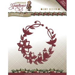 (ADD10068)Die - Amy Design - Christmas Greetings - Ornament