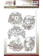 (ADCS10008)Clearstamp - Amy Design - Christmas Greetings