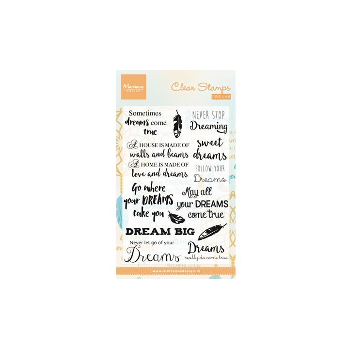 (CS0975)Clear stamp Dreams
