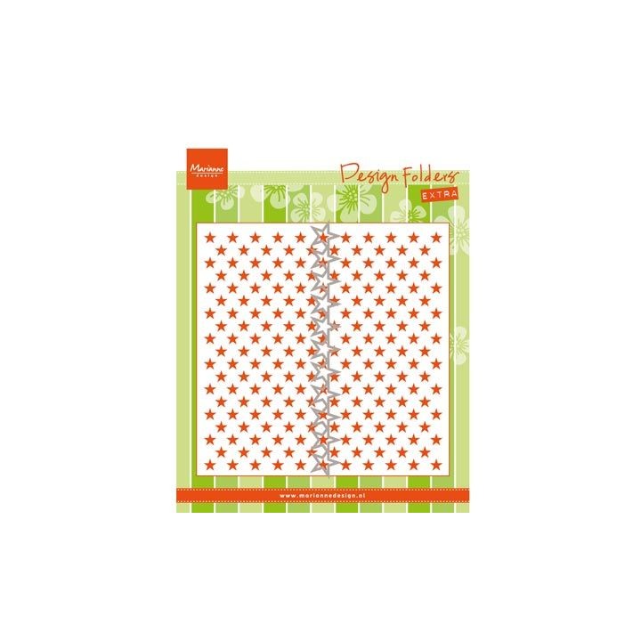 (DF3427)Marianne Design Embossing folder Little Stars