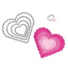 (657562)Framelits Die Set hearts scallopFramelits Die Set hearts