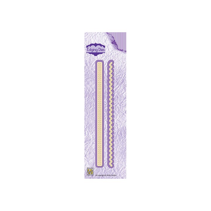 (ED009)Nellie`s Choice Edging Dies Dec.borders set 5