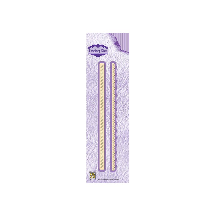 (ED006)Nellie`s Choice Edging Dies Dec.borders set 2