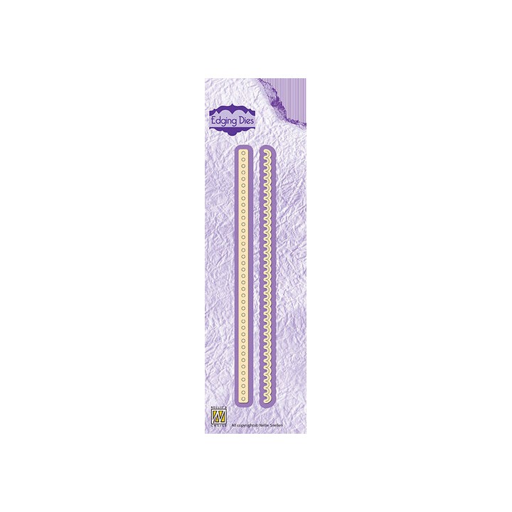 (ED005)Nellie`s Choice Edging Dies Dec.borders set 1