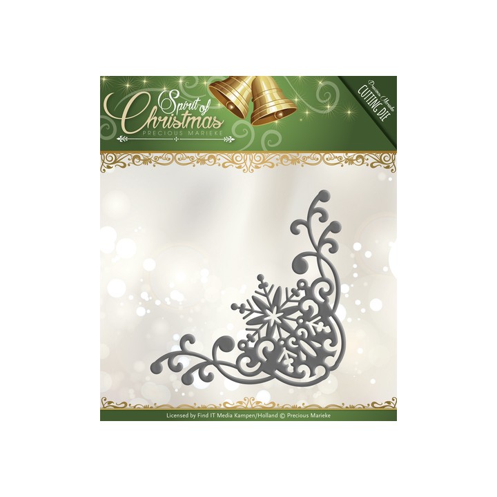(PM10071)Die - Precious Marieke - Spirit of Christmas - Snowflak