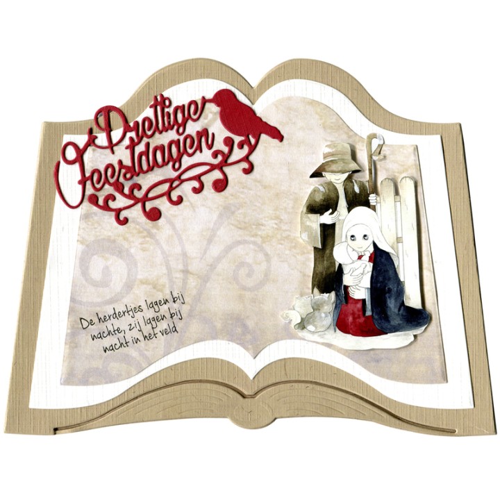(PM10066)Die - Precious Marieke - Spirit of Christmas - Santas B