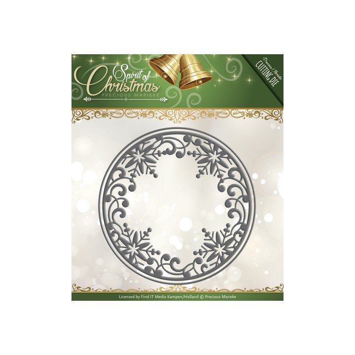 (PM10067)Die - Precious Marieke - Spirit of Christmas - Snowflak