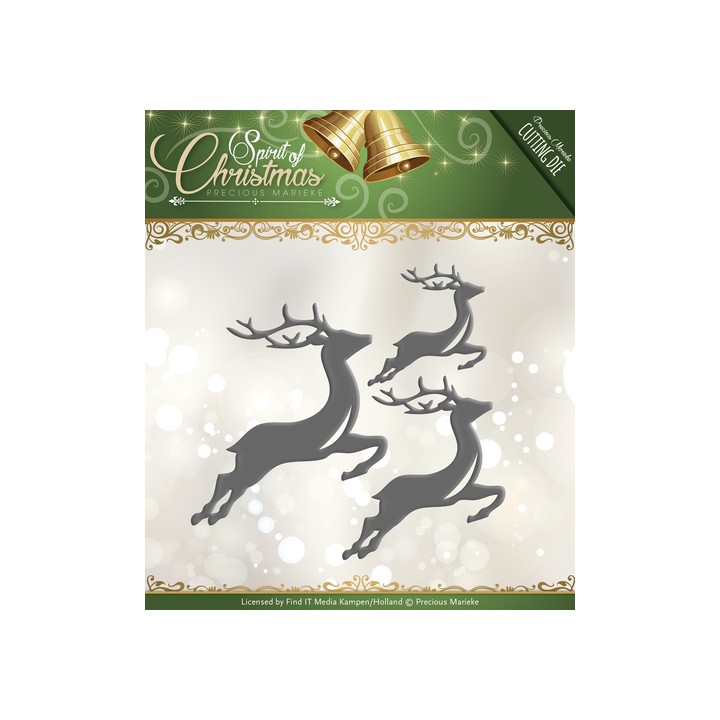 (PM10069)Die - Precious Marieke - Spirit of Christmas - Spirited