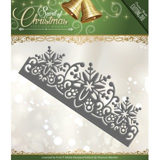 (PM10068)Die - Precious Marieke - Spirit of Christmas - Snowflak