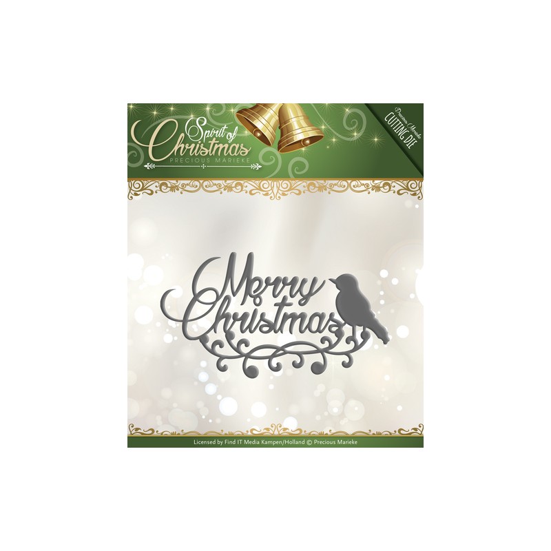 (PM10073)Die - Precious Marieke - Spirit of Christmas - Merry Ch