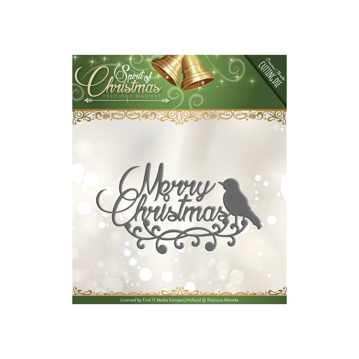 (PM10073)Die - Precious Marieke - Spirit of Christmas - Merry Ch