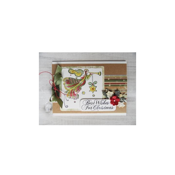 (EWS2220)Clear stamp Doodle Angel