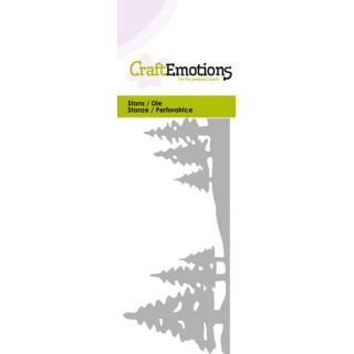 (115633/0176)CraftEmotions Die - ladscape pines