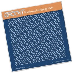 (GRO-PA-40339-03)Groovi Plate A5 Lace Netting