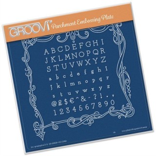 (GRO-CH-40306-03)Groovi Plate A5 Universal Framer