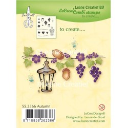 (55.2366)Clear stamp Autumn