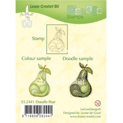 (55.2441)Doodle clear stamp Pear