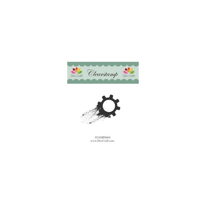 (STAMP0064)Dixi Clear Stamp gear