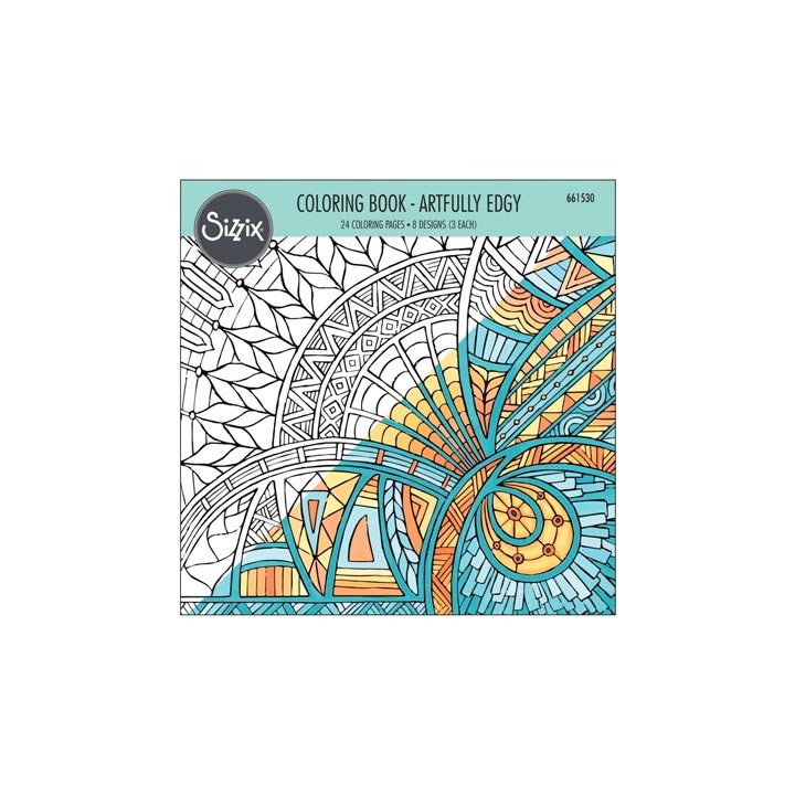 (661530)Coloring Book - Artfully Edgy