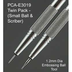 (PCA-E3019)PCA® Embossing Twin Pack (Scriber + Small Ball)