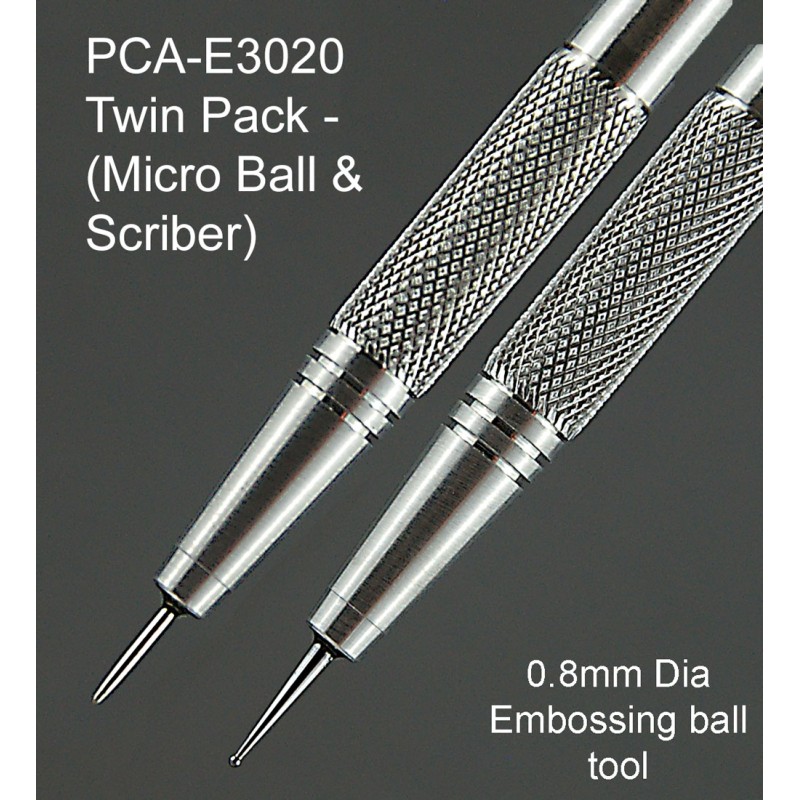 (PCA-E3020)PCA® Embossing Twin Pack (Scriber + Micro Ball)