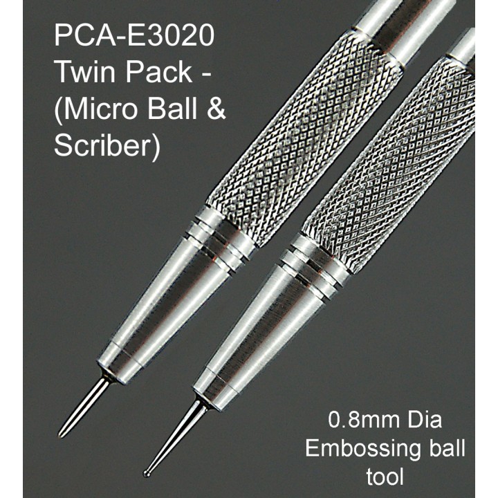 (PCA-E3020)PCA® Embossing Twin Pack (Scriber + Micro Ball)