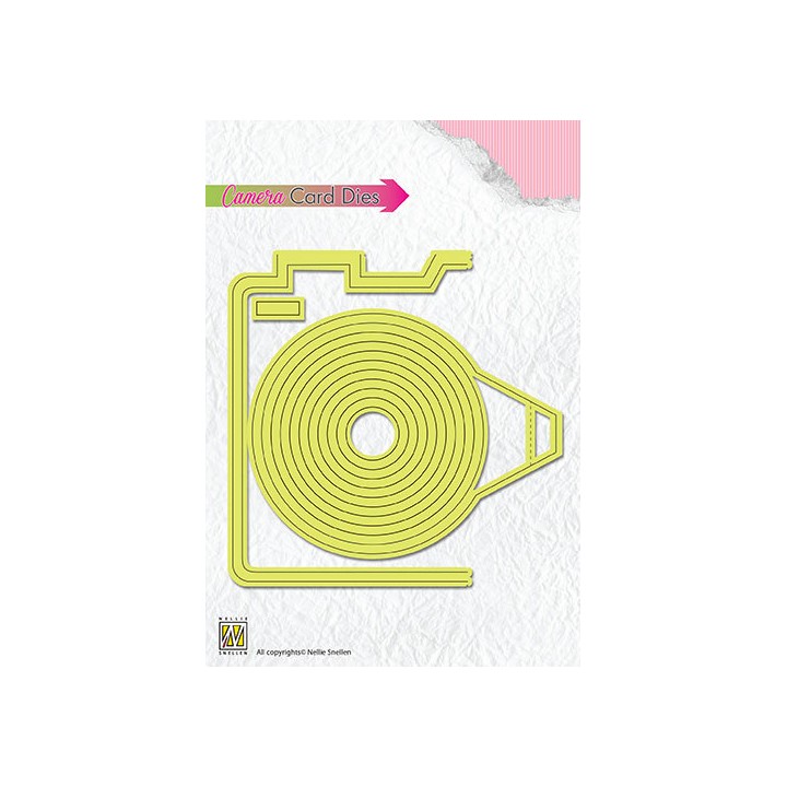 (CCD001)Nellie`s Choice Camera Card Dies - Camera-1
