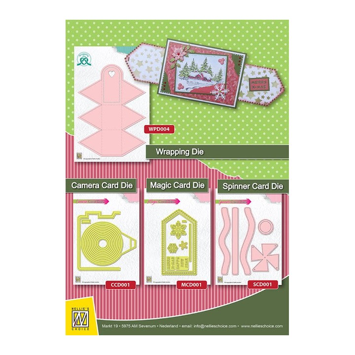 (CCD001)Nellie`s Choice Camera Card Dies - Camera-1