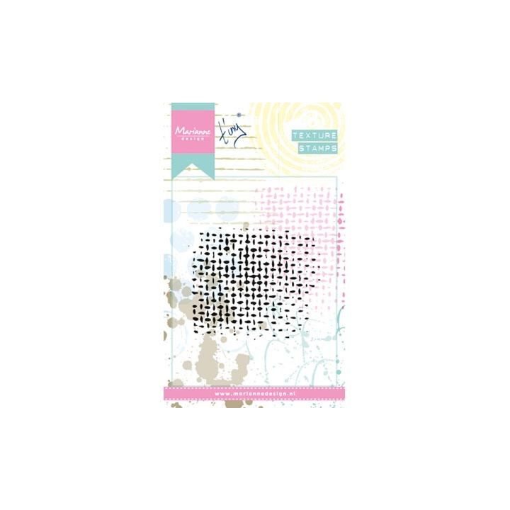 (MM1603)Clear Stamp Texture Netting