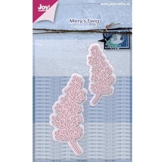 (6002/0588)Cutting & Embossing stencil Mery's twig