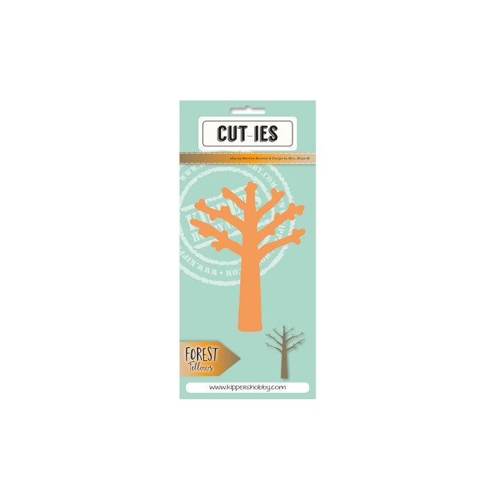 Dies Cut-ies Forest Fellows Tree Large