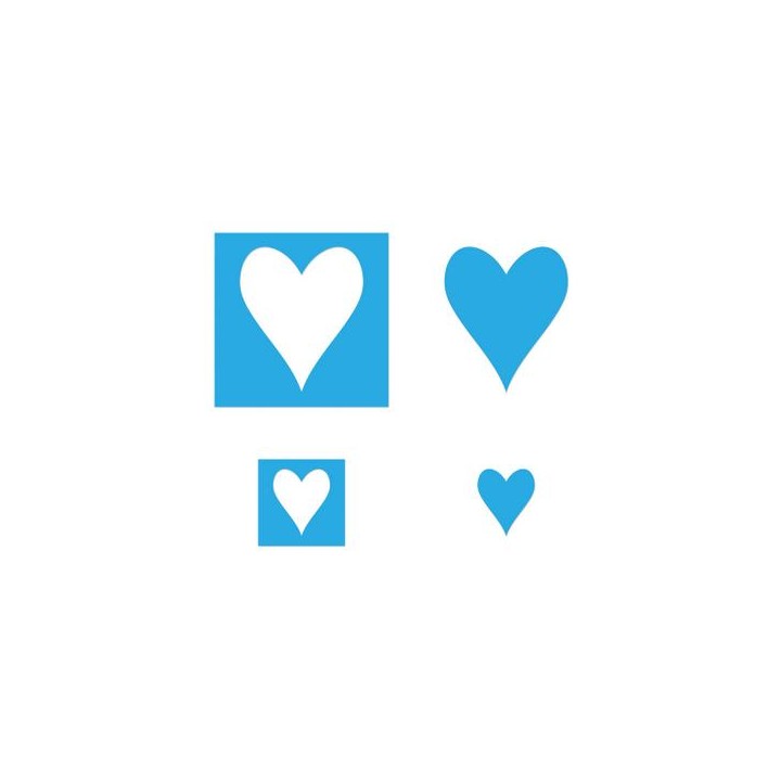 (657585)Mov.&Shap. Magn.Die hearts