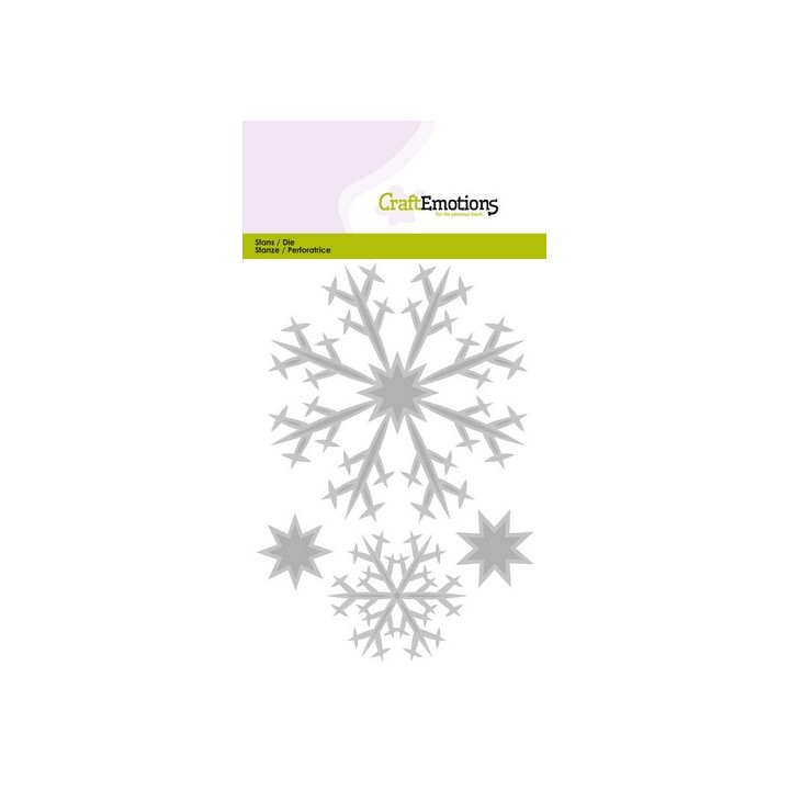 (115633/0509)CraftEmotions Die - Crystals large