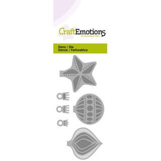 (115633/0177)CraftEmotions Die - Christmas baubles