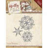 (YCD10073)Die - Yvonne Creations - Holly Jolly - Snowflake and S