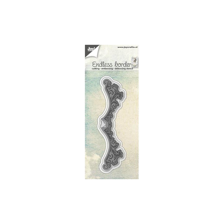 (6002/0575)Cutting & Embossing stencil Border with bird