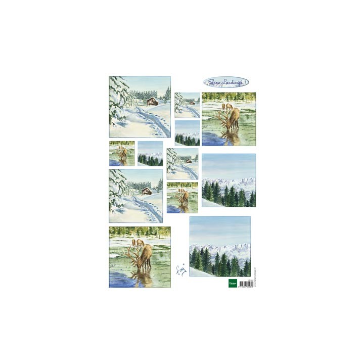 (IT587)3D Tiny's winter 1
