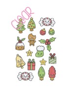 (OK4)C.C. Designs Stamp clear OK! Christmas Things