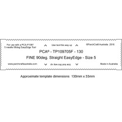 (TP109705F)PCA® Fine 130mm 90deg Straight EasyEdge - Size 5