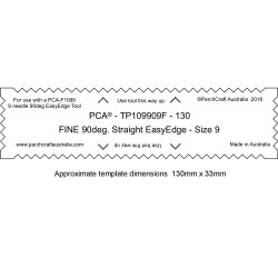 (TP109909F)PCA® Fine 130mm 90deg Straight EasyEdge - Size 9