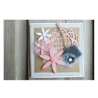 (6002/0594)Cutting & Embossing stencil Mery's Chalkboard