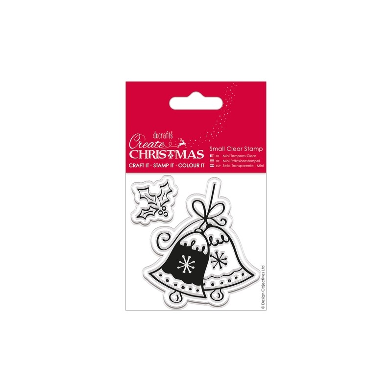 (PMA907250)Small Clear Stamps - Christmas Bell