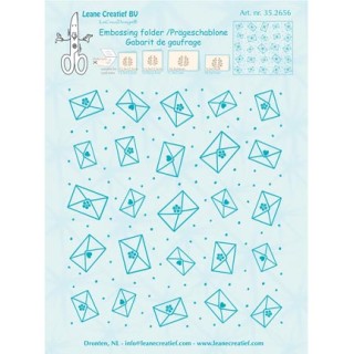 (35.2656)Embossing folder Background Envelopes