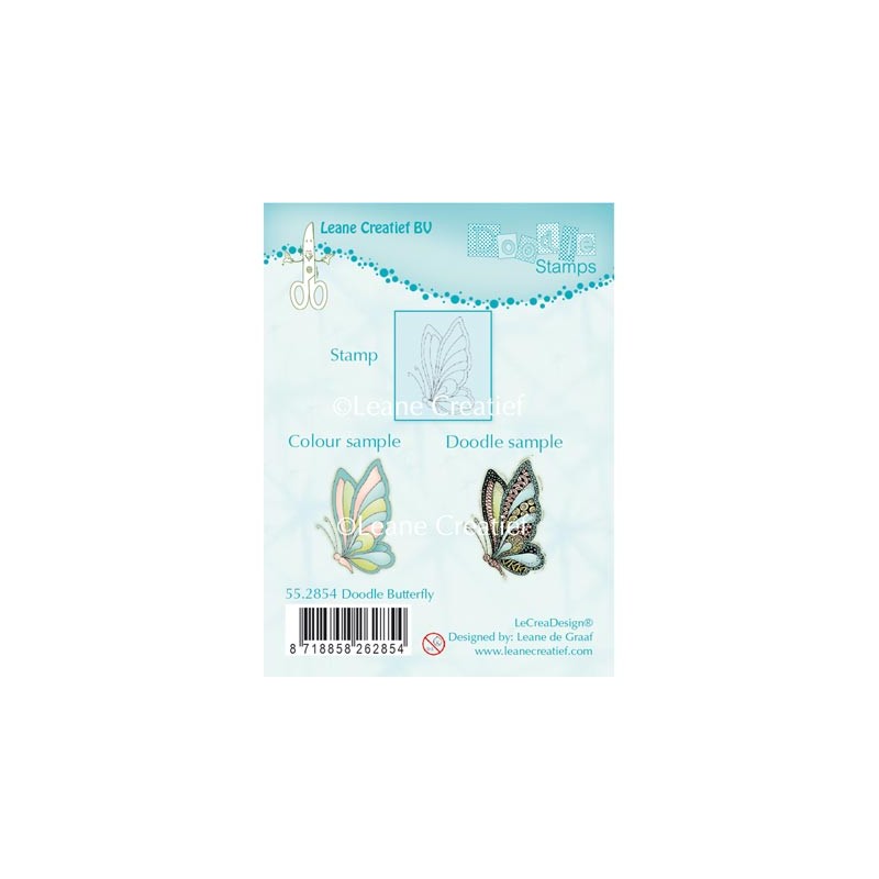(55.2854)Doodle Stamp - Butterfly