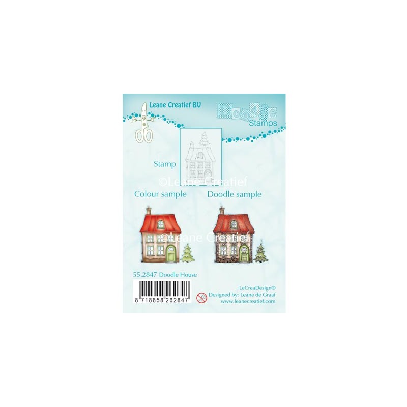 (55.2847)Doodle Stamp - Houses